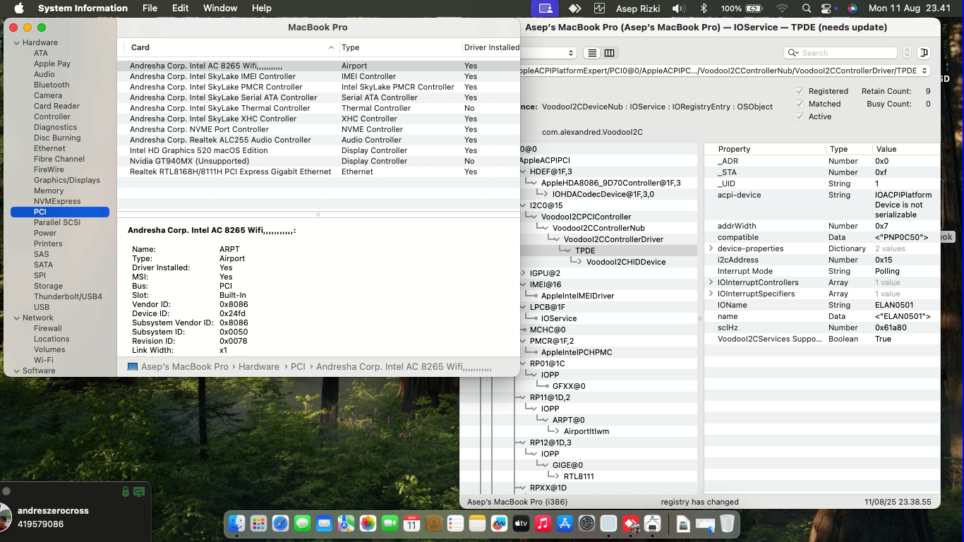 Acer Aspire E5 475G 38LQ 2nd [SkyLake   Intel HD 520 + I2C]   OpenCore 1